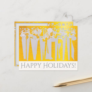 SONNEN! SONNENSCHEIN! URLAUB IM ZENTRALPARK! : FEIERTAGSPOSTKARTE