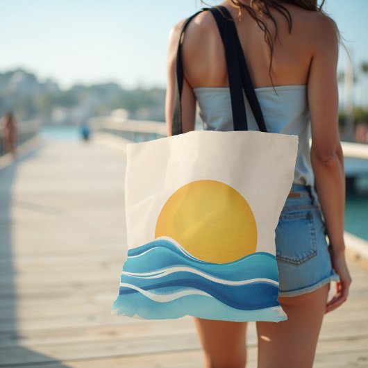 Sonnen- & Surfwelle Tasche