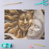 Sonnen- und Mondpapier Seidenpapier (Basteln)