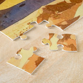 Sonnen- und Surf-Koala-Santa-Mütze Puzzle (Seite)