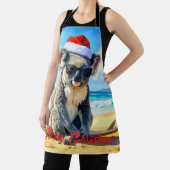 Sonnen- und Surf-Koala-Santa-Mütze Schürze (InSitu)