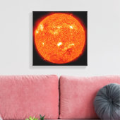 Sonnenaktivität auf der Sonne 2 Leinwanddruck (Insitu (Wohnzimmer))