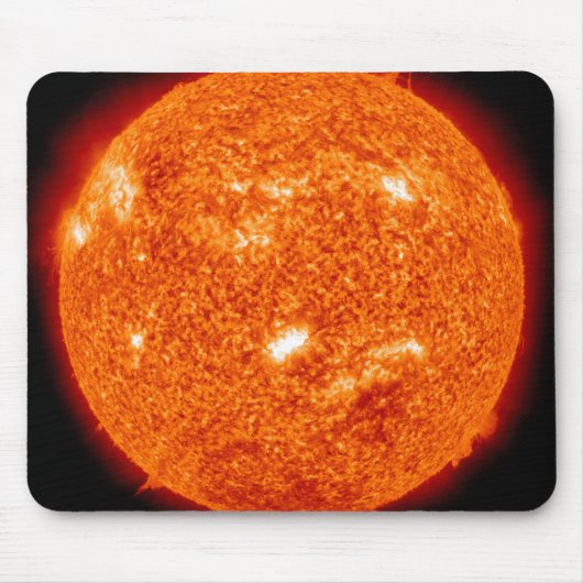 Sonnenaktivität auf der Sonne 2 Mousepad (Vorne)
