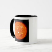 Sonnenaktivität auf der Sonne 2 Tasse (Vorderseite Links)