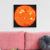 Sonnenaktivität auf der Sonne 3 Leinwanddruck (Insitu (Wohnzimmer))