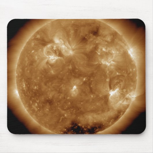Sonnenaktivität auf der Sonne 5 Mousepad (Vorne)
