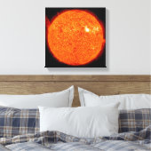 Sonnenaktivität Leinwanddruck (Insitu (Schlafzimmer))