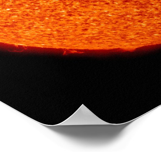 Sonnenaktivität Poster (Ecke)