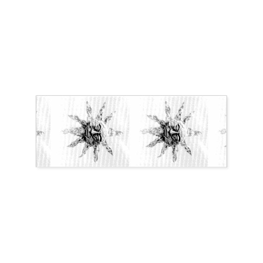 Sonnenanbeter auf blauem Thunder_Cove Gummistempel (Prägung)