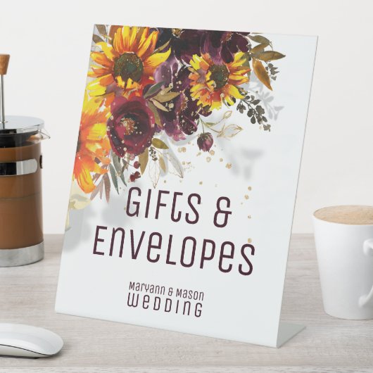 Sonnenanbeter & Weinliebhaber Sockelschild (In Situ)