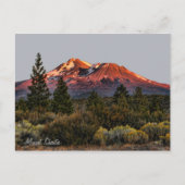 SONNENANLAGE AUF DEM BERG POSTKARTE (Vorderseite)