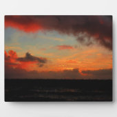 SONNENANLAGE ÜBER DEM MEER FOTOPLATTE (Vorderseite)