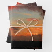 SONNENANLAGE ÜBER DEM MEER GESCHENKPAPIER SET (Beispiel)