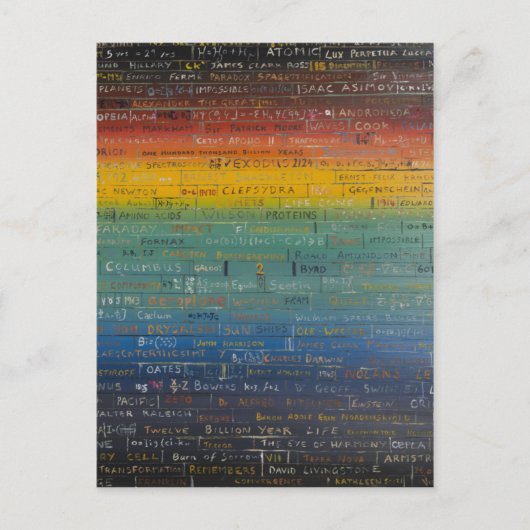 Sonnenanleihe 2014 Öl auf Leinwand Postkarte (Vorderseite)