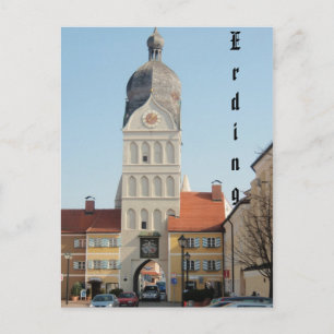 Sonnenaufgang 020, Erding Postkarte