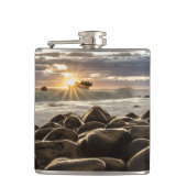 Sonnenaufgang-1239727 Flachmann (Vorderseite)