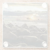 Sonnenaufgang-1239727 Glasuntersetzer (Rückseite)