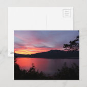 Sonnenaufgang-183 Postkarte (Vorne/Hinten)