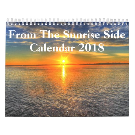 Sonnenaufgang 2018 kalender (Titelbild)