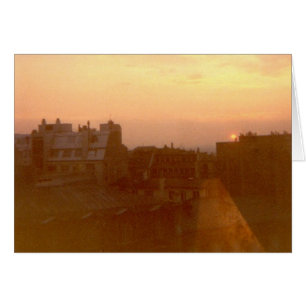 "Sonnenaufgang, Allee Marceau, Paris "
