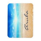 Sonnenaufgang am Aruba Strand Magnet (Vertikal)