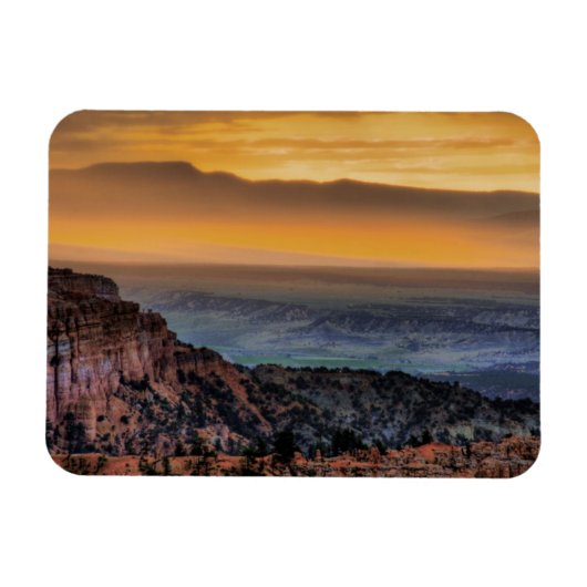 Sonnenaufgang am Bryce Canyon Magnet (Horizontal)