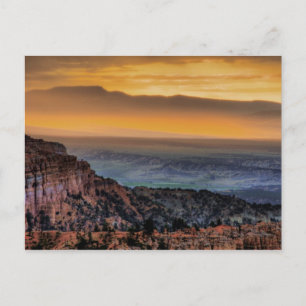 Sonnenaufgang am Bryce Canyon Postkarte