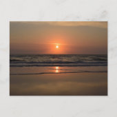 Sonnenaufgang am Cocoa Beach, Florida Postkarte (Vorderseite)