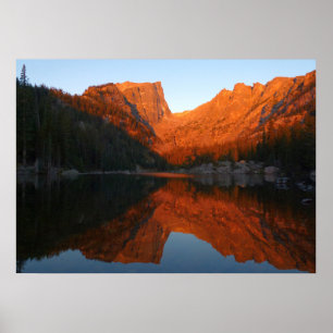 Sonnenaufgang am Dream Lake III Poster