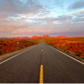 Sonnenaufgang am Forrest Gump Point Puzzle