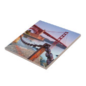 Sonnenaufgang am Fort-Punkt Fliese (Seite)