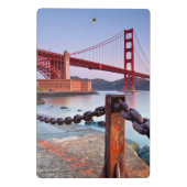 Sonnenaufgang am Fort-Punkt Mini Klemmbrett (Rückseite)