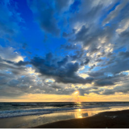 Sonnenaufgang am Mat der Beach Mouse Mousepad