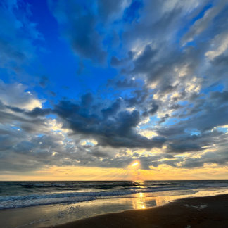 Sonnenaufgang am Mat der Beach Mouse Mousepad