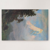 Sonnenaufgang am Matterhorn, Albert Bierstadt Puzzle (Horizontal)
