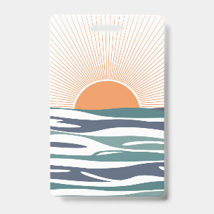 Sonnenaufgang am Meer Ausweis