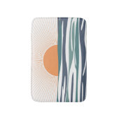 Sonnenaufgang am Meer Badematte (Vorderseite Vertikal)