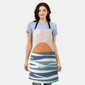 Sonnenaufgang am Meer Schürze (Getragen)