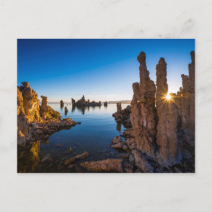 Sonnenaufgang am Mono Lake, Kalifornien Postkarte