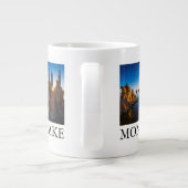 Sonnenaufgang am Mono-See, Kalifornien Jumbo-Tasse (Rückseite)