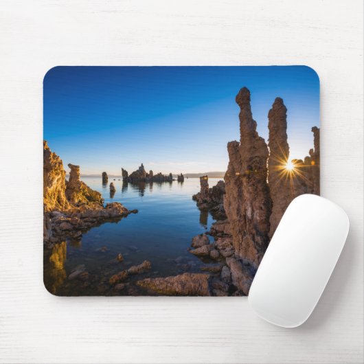 Sonnenaufgang am Mono-See, Kalifornien Mousepad (Mit Mouse)