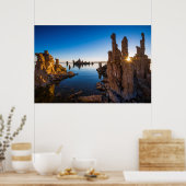 Sonnenaufgang am Mono-See, Kalifornien Poster (Küche)