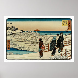 Sonnenaufgang am Neujahrstag bei Susaki Poster