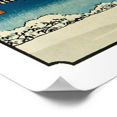 Sonnenaufgang am Neujahrstag in Susaki Poster (Ecke)