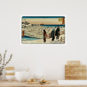 Sonnenaufgang am Neujahrstag in Susaki Poster (Küche)