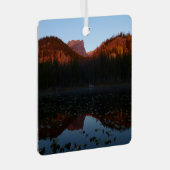 Sonnenaufgang am Nymph See I Ornament Aus Metall (Vorderseite Rechts)