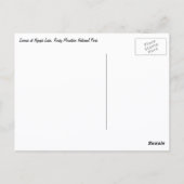 Sonnenaufgang am Nymph See I Postkarte (Rückseite)