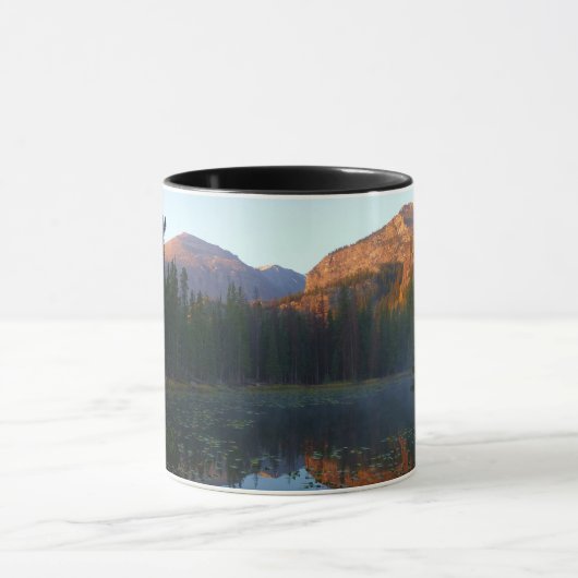 Sonnenaufgang am Nymph See II Tasse (Zentrum)