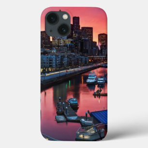 Sonnenaufgang am Pier 66, der unten auf Case-Mate iPhone Hülle