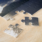 Sonnenaufgang am See Crescent Puzzle (Seite)